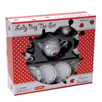 Schylling Lady Bug Tea Set