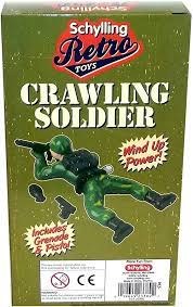Schylling Retro Crawling Soldier