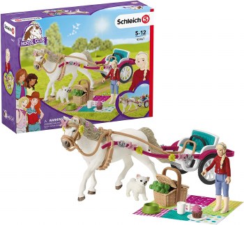 Schleich Horse Club Small Carriage For The Big Horse Show