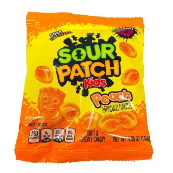 Sour Patch Kids Peach Peg Bag