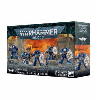 Warhammer 40k Space Marines Terminator Assault Squad