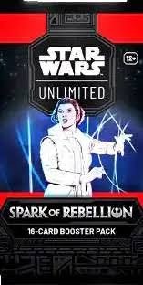 Star Wars Unlimited Spark Of Rebellion Booster Pack - The Sputtergotch Toy  Company