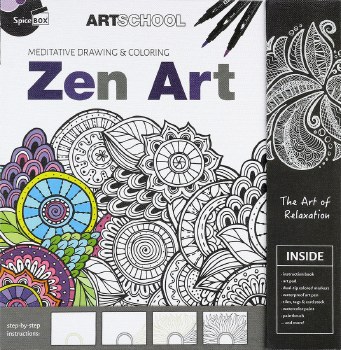 Spicebox Zen Art Drawing & Coloring