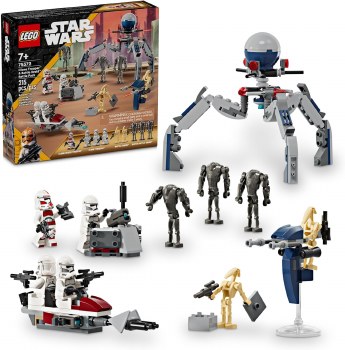 Lego Star Wars Clone Trooper And Battle Droid Battle Pack 75372