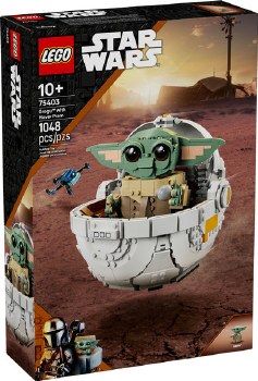 Lego Star Wars Grogu With Hover Pram 75403