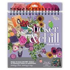 Sticker And Chill Flower Fest