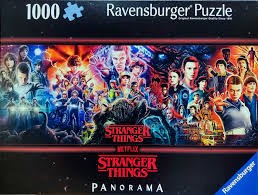 Ravensburger 1000pc Panorama Stranger Things