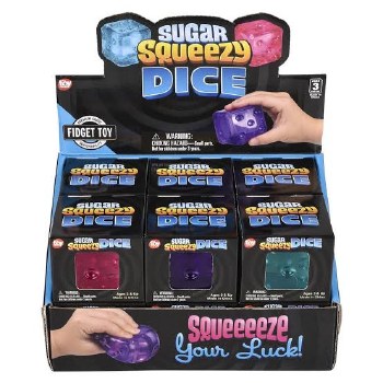 Sugar Squeezy Dice Boxed Zibbers