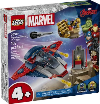 Lego Super Heroes Marvel Captain America Vs Thanos 76319