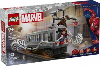Lego Super Heroes Marvel Spider-man Vs. Doc Ock Subway Train Scen