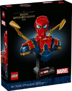 Lego Super Heroes Marvel Iron Spider-man Bust