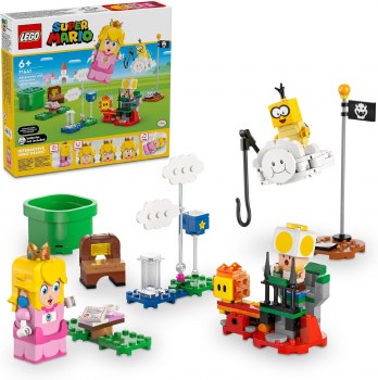 Lego Super Mario Adventures With Interactive Lego Peach