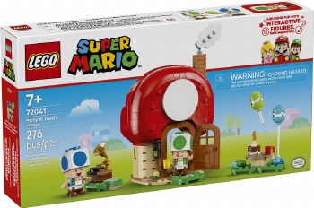 Lego Super Mario Party At Toad's House