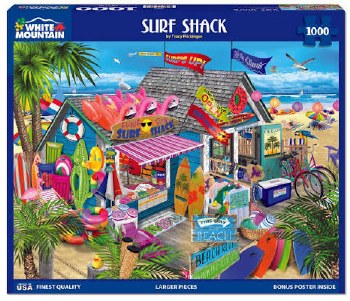 White Mountain 1000pc Surf Shack