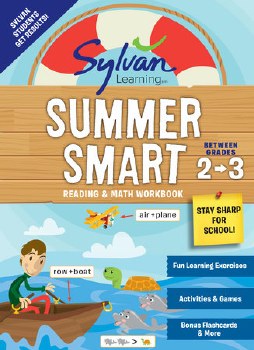 Sylvan Learning Summer Smart Reading Math Workbook Grades 2 And 3