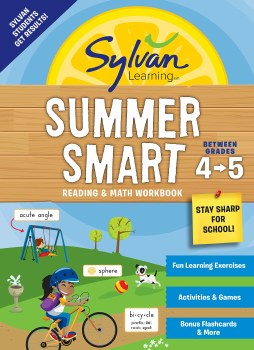 Sylvan Learning Summer Smart Reading Math Workbook Grades 4 And 5
