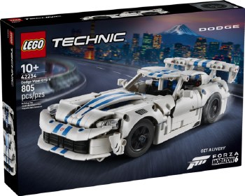 Lego Technic Dodge Viper Gts-r Sports Car 42234