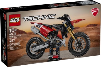 Lego Technic Ducati Desmo450 Mx Factory Motorcycle 42238
