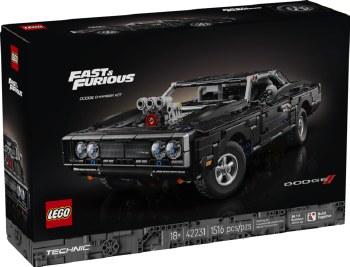 Lego Technic Fast And Furious Dodge Charger R/t Car 42231