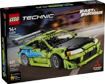 Lego Technic Fast And Furious Mitsubishi Eclipse 42229
