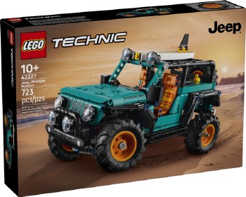Lego Technic Jeep Wrangler Rubicon 42227