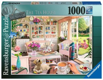 Ravensburger 1000pc My Haven The Tea House