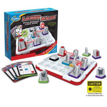 Laser Maze Beam-bending Logic Game