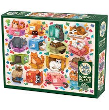 Cobble Hill 1000pc Cats Vs Puzzles