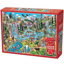 Cobble Hill 1000pc Doodle Town Portage Pandemonium