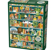 Cobble Hill 1000pc The Purrfect Bookshelf