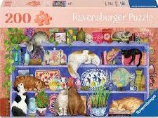 Ravensburger 200pc Xl Cats On Shelf