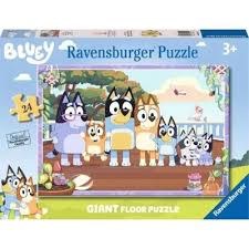 Ravensburger 24pc Giant Floor Puzzle Bluey Family Time