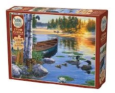 Cobble Hill 275 Pc Easy Hndl Morning On The Lake