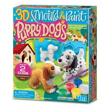 4m Mould And Paint Puppy Dogs