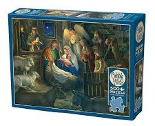 Cobble Hill 500pc Away In A Manger