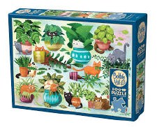 Cobble Hill 500pc Cats Vs Plants