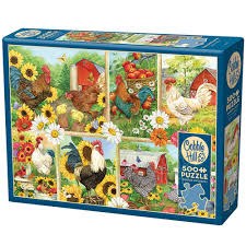 Cobble Hill 500pc Cockadoodledoo
