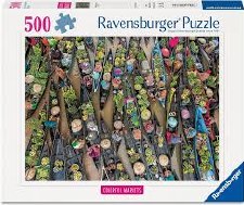Ravensburger 500pc Colorful Markets Floating Market Indo