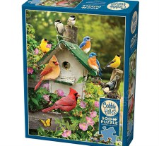 Cobble Hill 500pc Summer Birdhouse