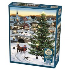 Cobble Hill 500pc Village Tree