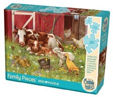 Cobble Hill 350pc Family Barnyard Babies