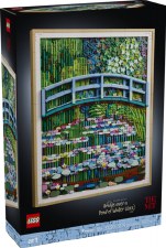 Lego Art Claude Monet Bridge Over A Pond Of Water Lilies 31220