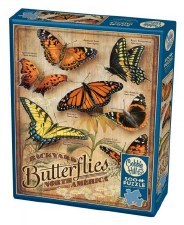 Cobble Hill 500pc Backyard Butterflies