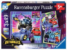 Ravensburger 3x49pc Batwheels