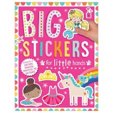 Big Stickers For Little Hands Unicorn Mermaids Princess And Ballerinas