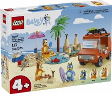 Lego Bluey Bluey's Beach & Family Car Trip