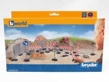 Bruder Bworld Construction Set Railings Site Signs & Pylons