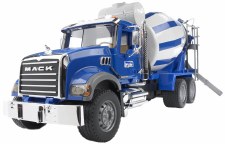 Bruder Mack Granite Cement Mixer Truck 02814