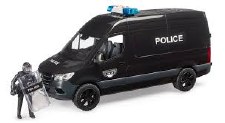 Bruder Mb Sprinter Police Special Forces With Policeman