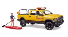 Bruder Ram 2500 Lifeguard Truck With Paddle Board